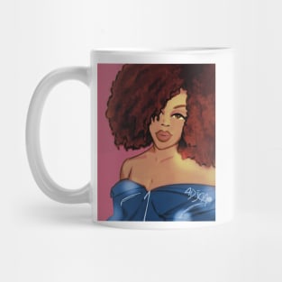 Fro Girl Disco Queen Mug